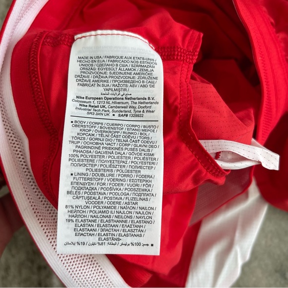 Nike Pro Elite 2" Made In USA Racing Running Shorts Red AO8147-657 Men’s Large - Picture 6 of 8